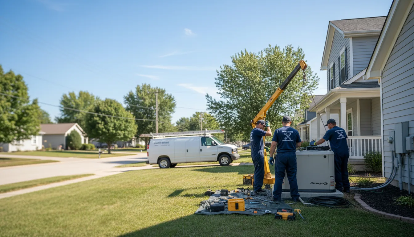 Generator Installation in Whitesboro, OK near me